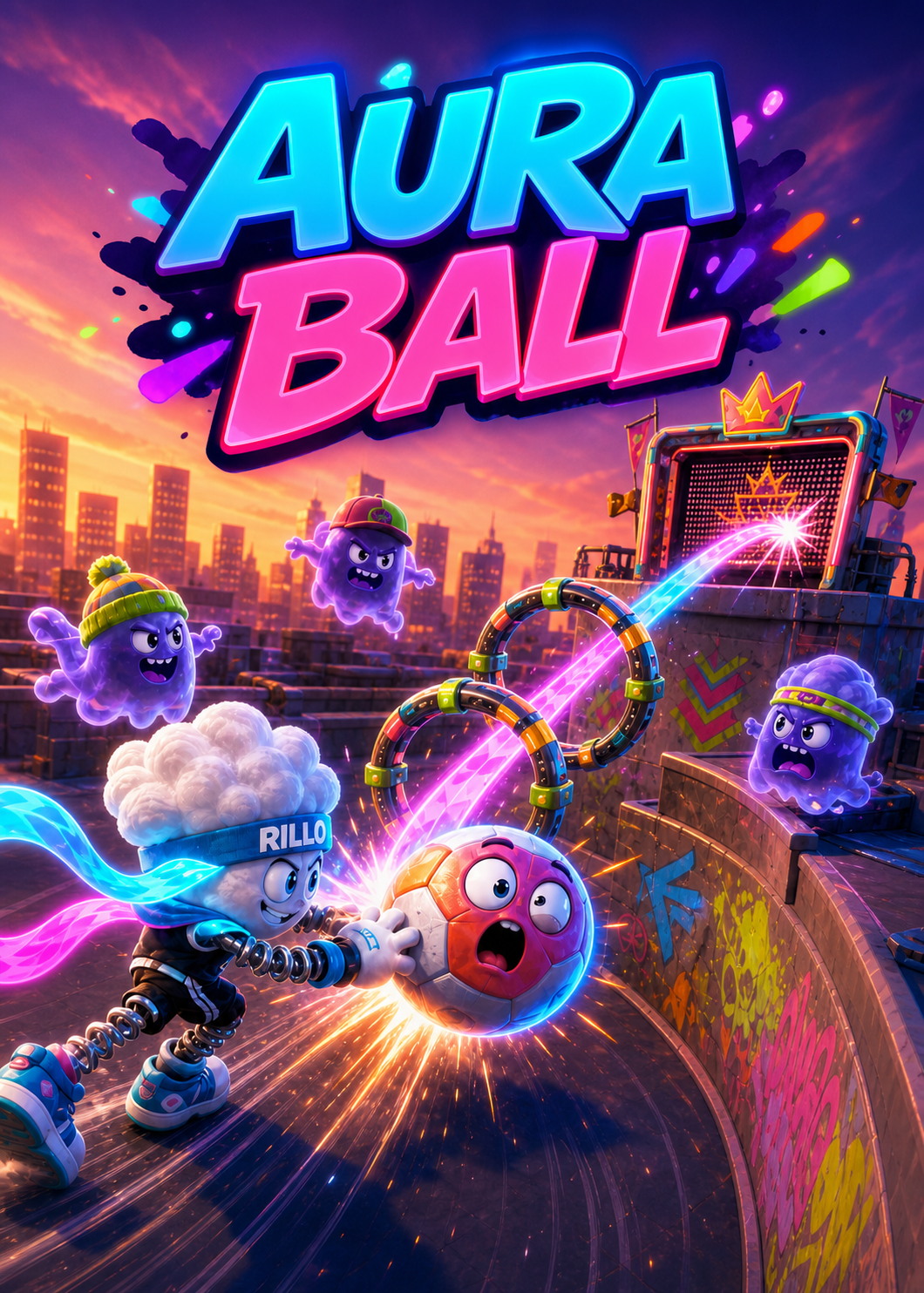 Aura Ball: World Tour game card