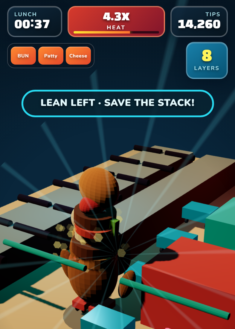 Megabite Diner: Five Shifts game card